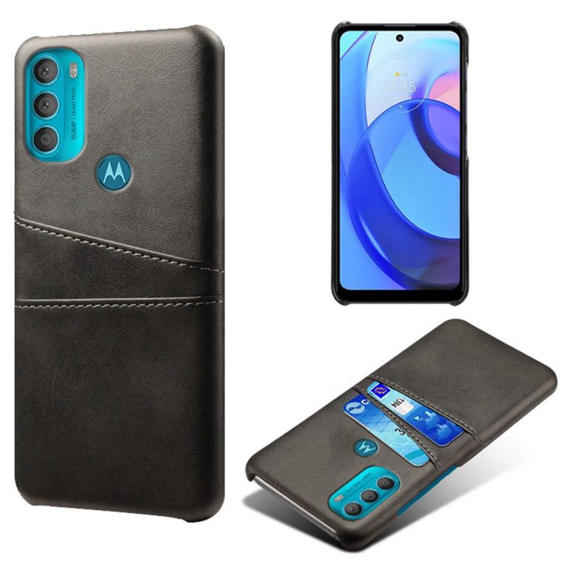 Cover Moto G71 5G Titolare Della Carta Ksq