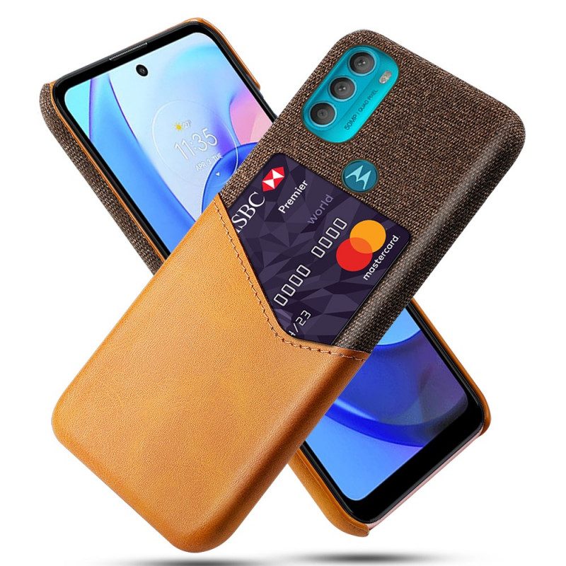 Cover Moto G71 5G Titolare Della Carta Ksq