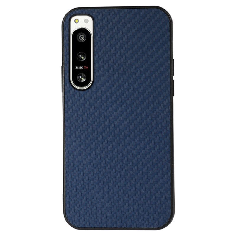 Cover Sony Xperia 5 IV Fibra Di Carbonio