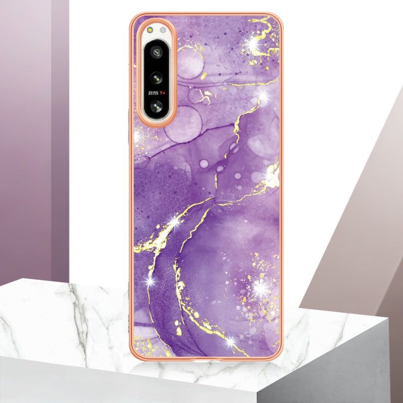 Cover Sony Xperia 5 IV Marmo Colorato