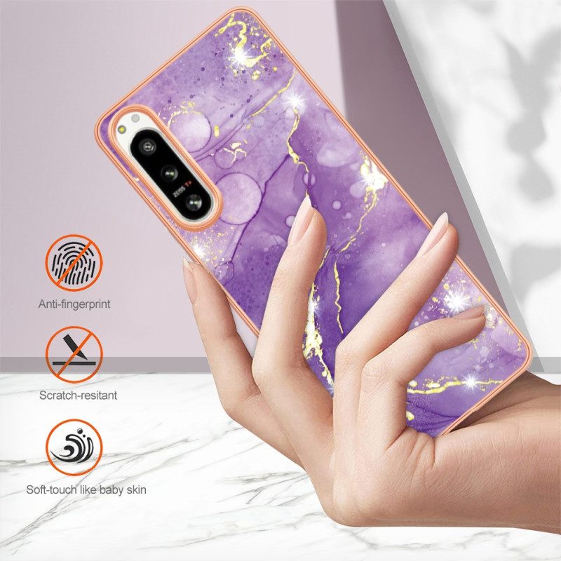 Cover Sony Xperia 5 IV Marmo Colorato