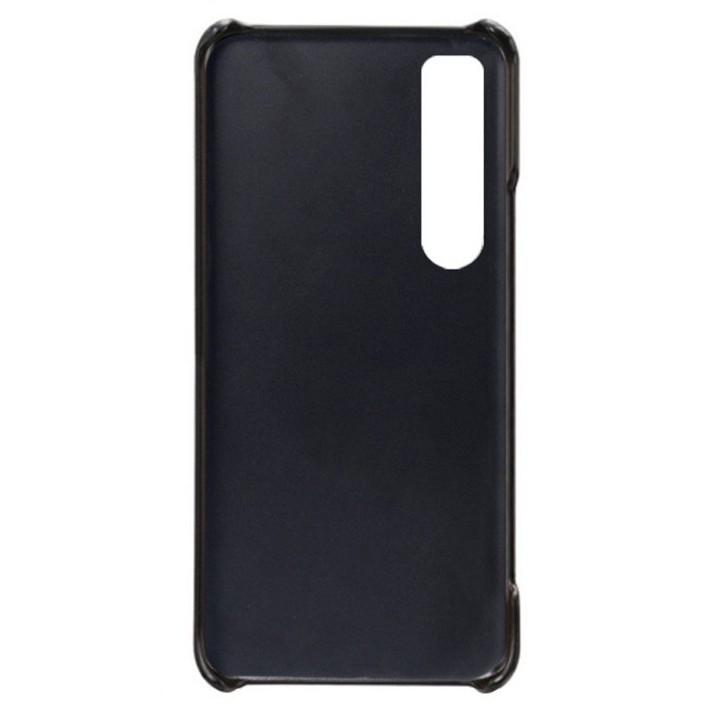 Cover Sony Xperia 5 IV Portacarte Effetto Pelle