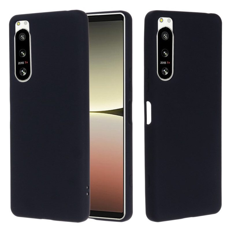 Cover Sony Xperia 5 IV Silicone Liquido Strappy