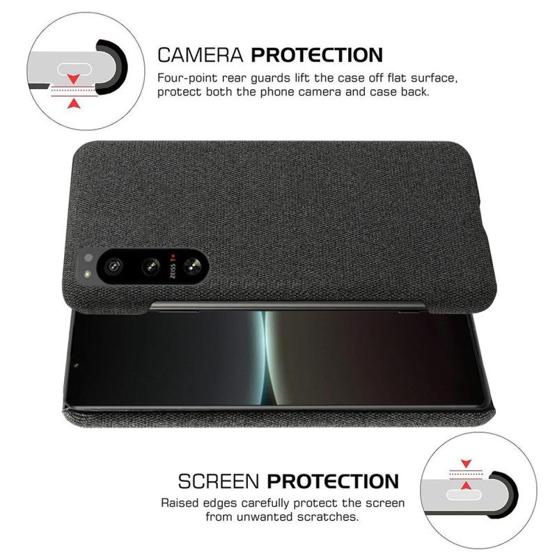 Cover Sony Xperia 5 IV Tessuto