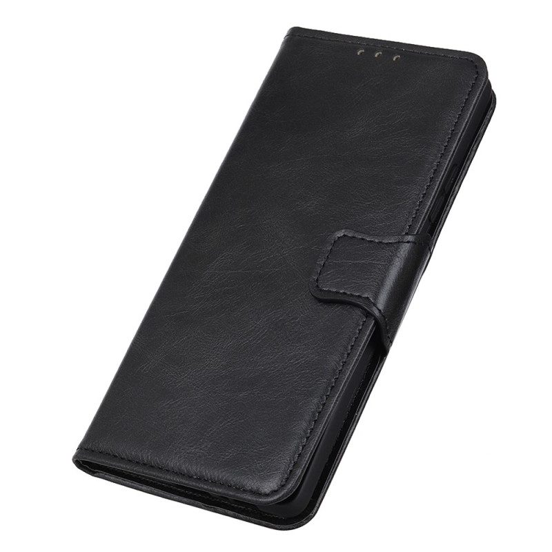 Custodia in pelle Sony Xperia 5 IV Chiusura In Pelle Stile Reversibile