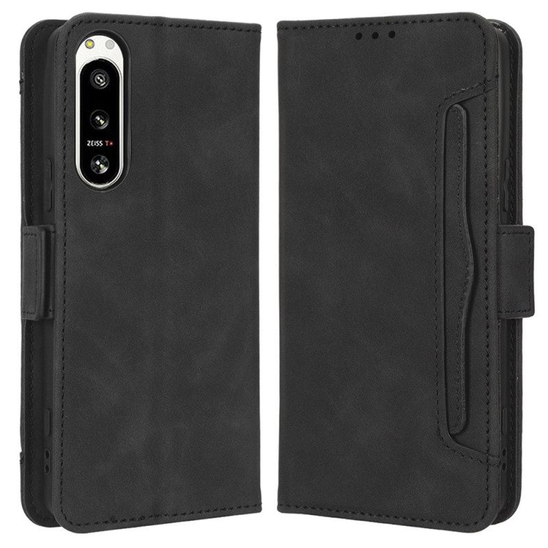 Folio Cover Sony Xperia 5 IV Classe Premier Multi-carta