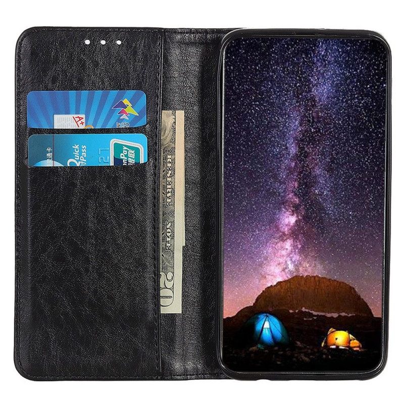 Folio Cover Sony Xperia 5 IV Custodia in pelle Classico