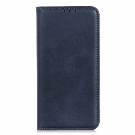 Folio Cover Sony Xperia 5 IV Custodia in pelle Cuoio Spaccato