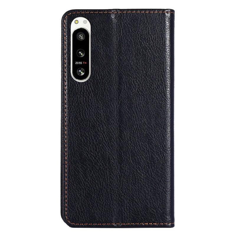 Folio Cover Sony Xperia 5 IV Disegno D'epoca