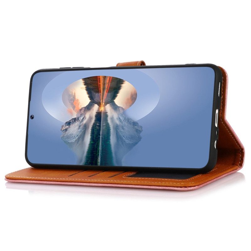 Folio Cover Sony Xperia 5 IV Fermaglio Dorato Khazneh