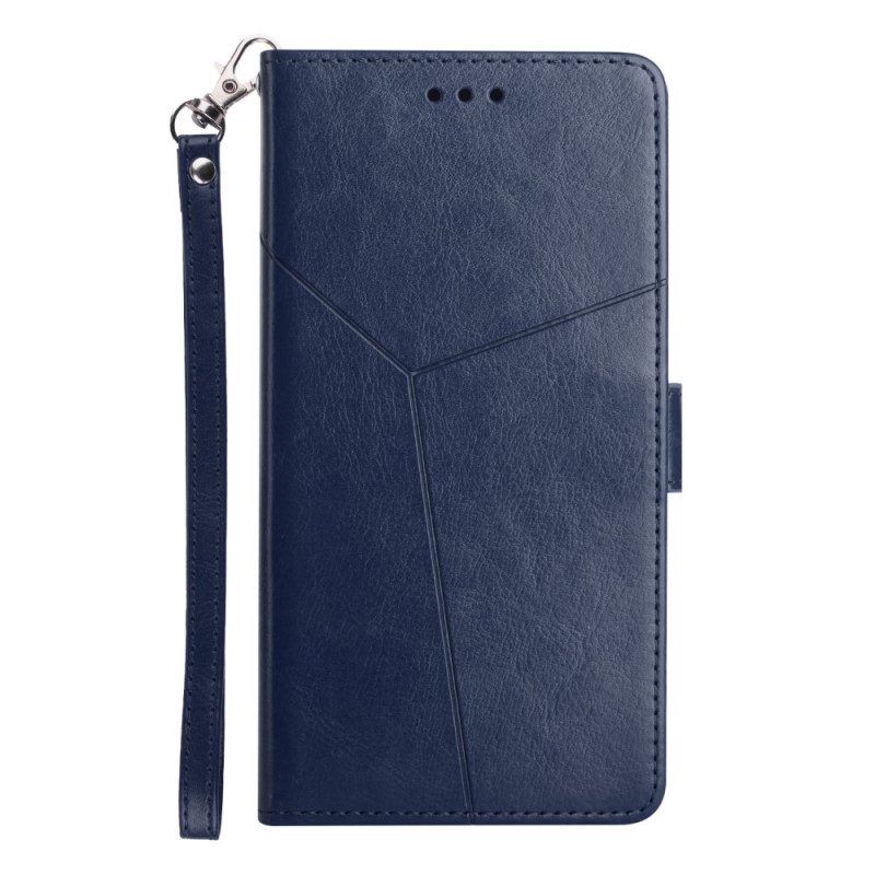 Folio Cover Sony Xperia 5 IV Motivo A Y Con Spalline