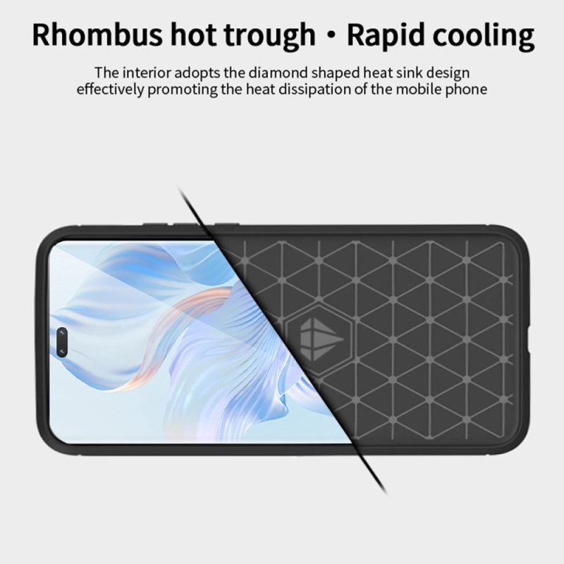 Cover Honor 90 Fibra Di Carbonio Spazzolata Mofi