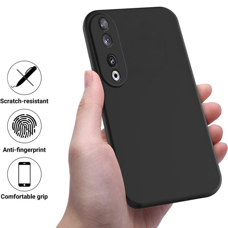 Cover Honor 90 Silicone Liquido Con Cinturino