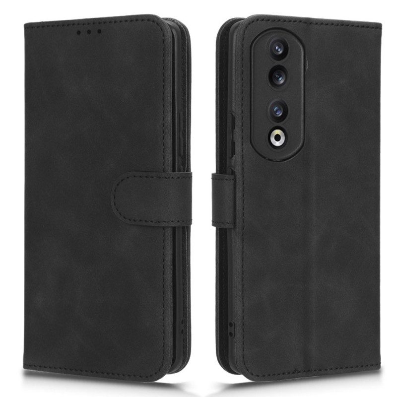 Custodia in pelle Honor 90 Cinturino Skin-touch