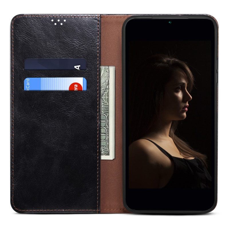 Folio Cover Honor 90 Custodia in pelle Finta Pelle Cerata