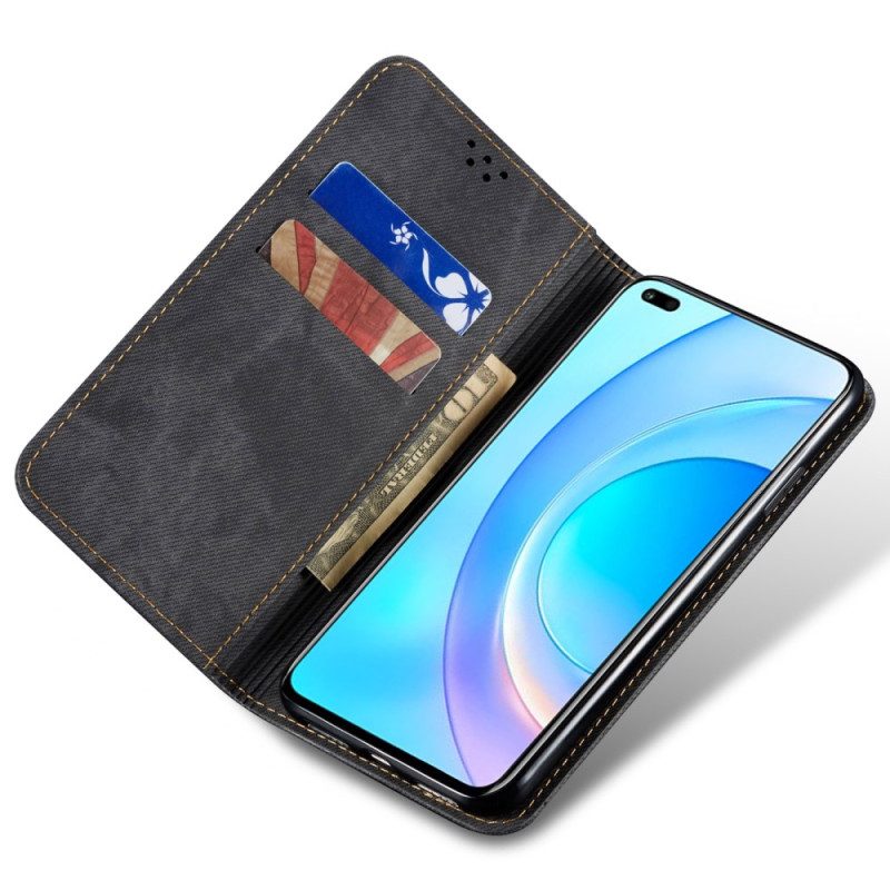 Folio Cover Honor 90 Custodia in pelle Tessuto