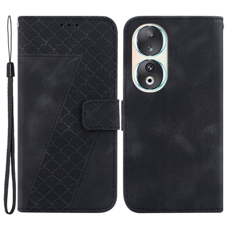 Folio Cover Honor 90 Modello 7 Con Cordino