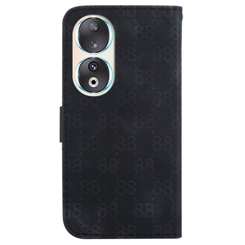 Folio Cover Honor 90 Modello 88 Con Cordino