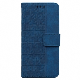 Folio Cover Honor 90 Motivo Intrecciato Con Spalline