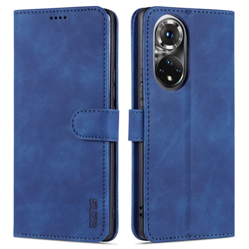 Custodia in pelle Honor 50 Pro Morbidezza Pro Azns