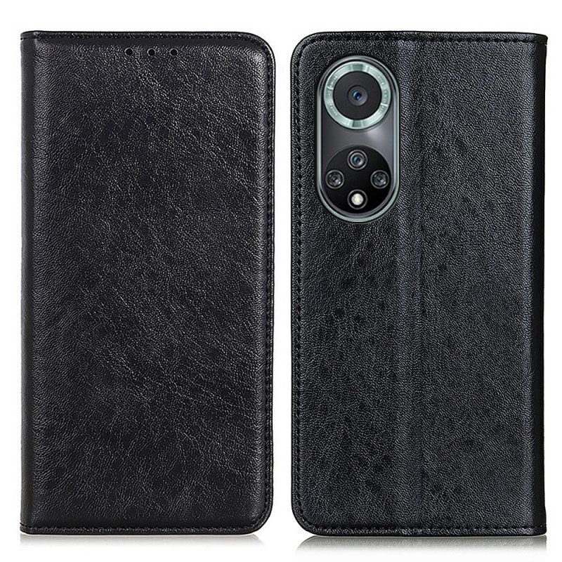 Folio Cover Honor 50 Pro Custodia in pelle Pelle Pro Texture