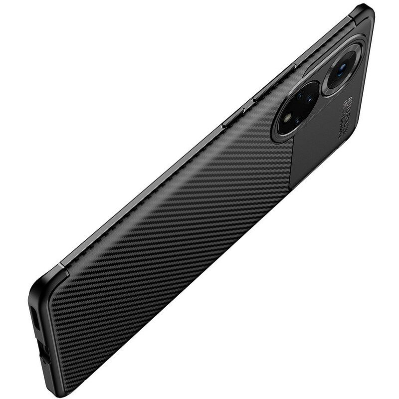 Cover Huawei Nova 9 Pro Struttura Flessibile In Fibra Di Carbonio