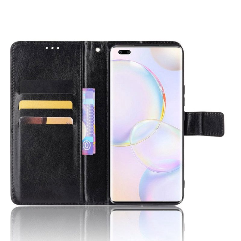 Custodia in pelle Huawei Nova 9 Pro Ecopelle Appariscente