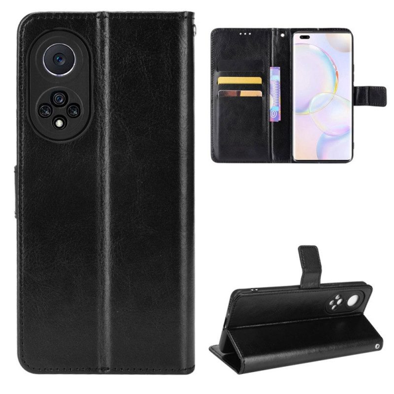 Custodia in pelle Huawei Nova 9 Pro Ecopelle Appariscente