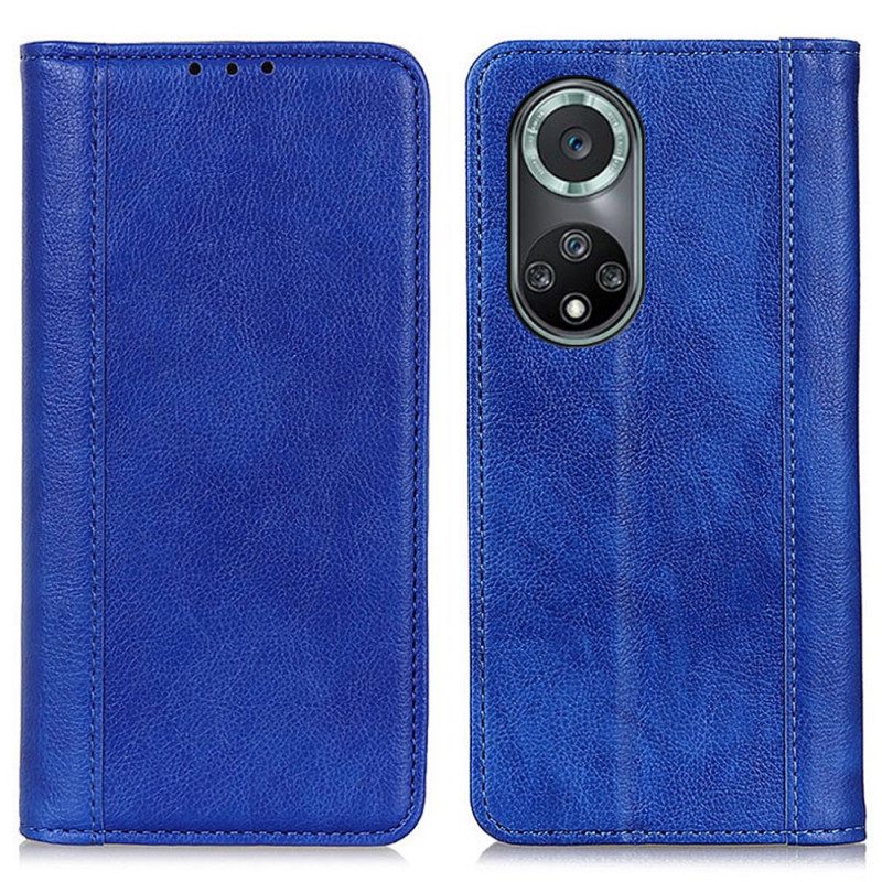 Folio Cover Huawei Nova 9 Pro Custodia in pelle Eleganza Split Litchi Leather