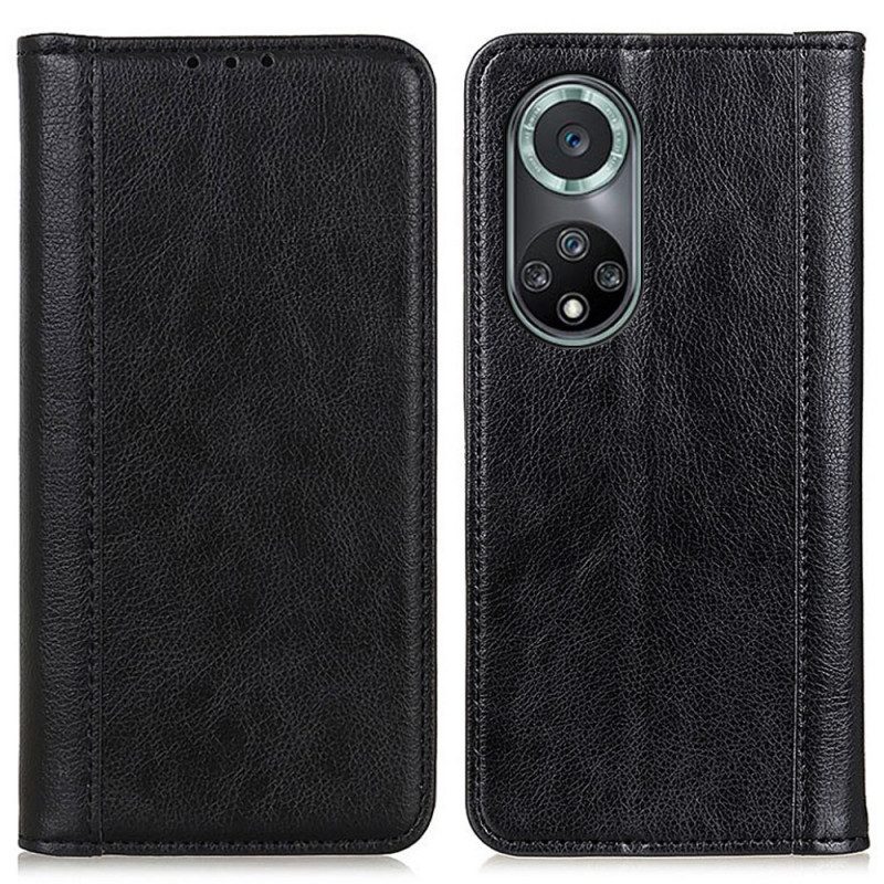 Folio Cover Huawei Nova 9 Pro Custodia in pelle Eleganza Split Litchi Leather