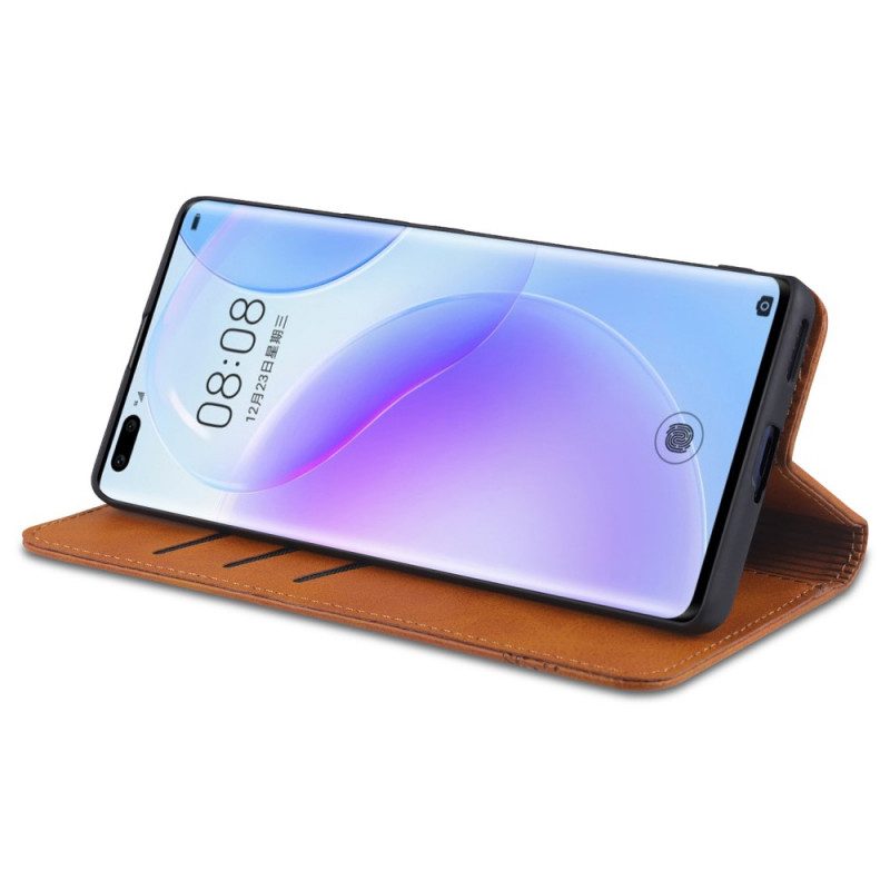 Folio Cover Huawei Nova 9 Pro Custodia in pelle Stile In Pelle Azns