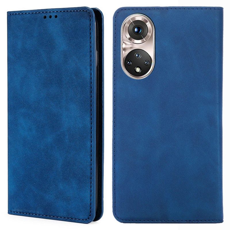 Folio Cover Huawei Nova 9 Pro Custodia in pelle Tocco Di Pelle