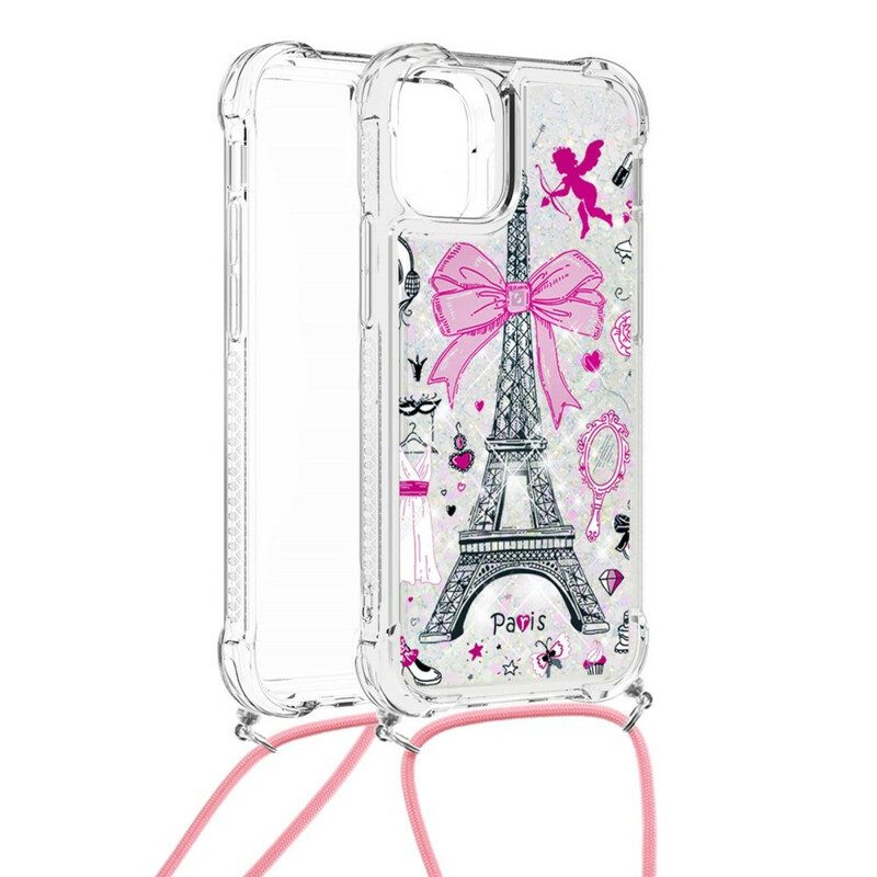 Cover iPhone 13 Mini Al Cordone Della Torre Eiffel