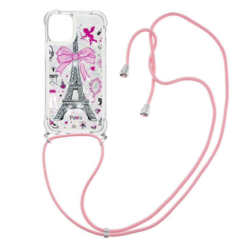 Cover iPhone 13 Mini Al Cordone Della Torre Eiffel