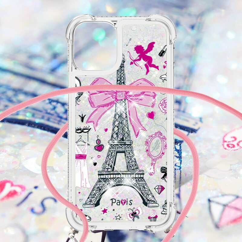 Cover iPhone 13 Mini Al Cordone Della Torre Eiffel