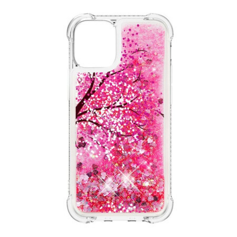 Cover iPhone 13 Mini Albero Glitterato