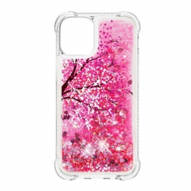 Cover iPhone 13 Mini Albero Glitterato