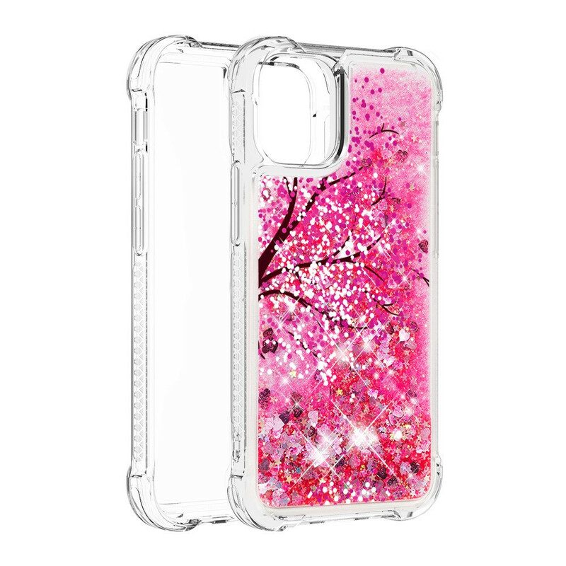 Cover iPhone 13 Mini Albero Glitterato