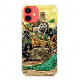 Cover iPhone 13 Mini Animali Da Safari
