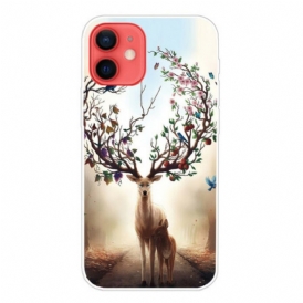 Cover iPhone 13 Mini Cervo Flessibile