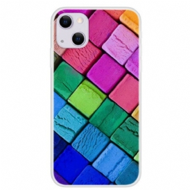 Cover iPhone 13 Mini Cubi Colorati