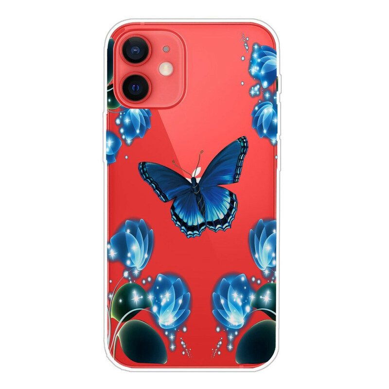 Cover iPhone 13 Mini Farfalle Farfalle