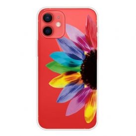 Cover iPhone 13 Mini Fiore Colorato