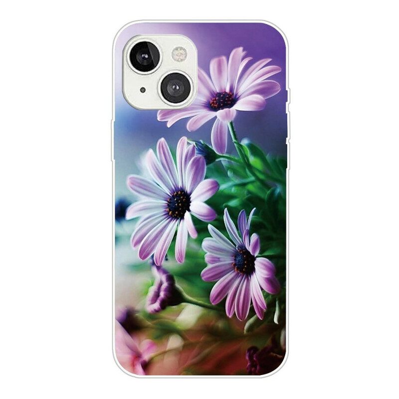 Cover iPhone 13 Mini Fiori Realistici