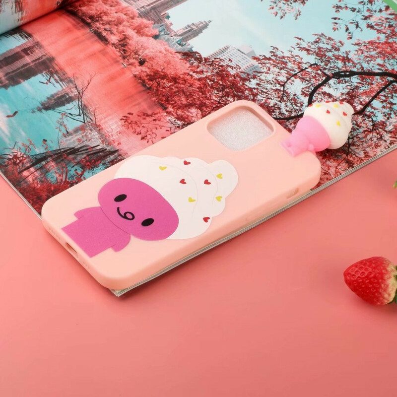 Cover iPhone 13 Mini Gelato Divertente 3d