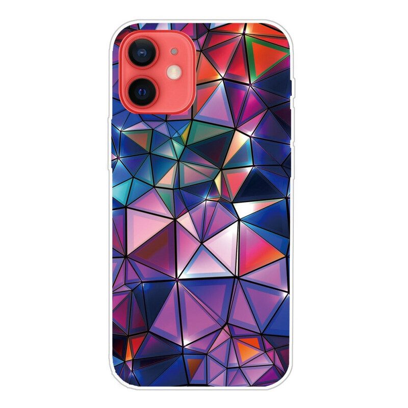 Cover iPhone 13 Mini Geometria Flessibile