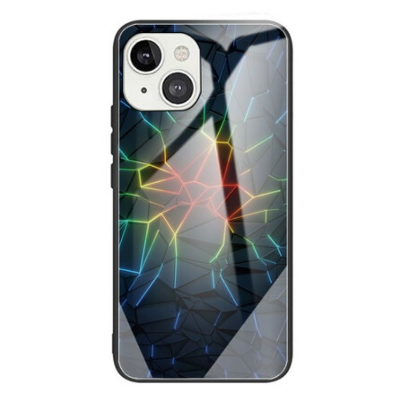 Cover iPhone 13 Mini Geometria Vetro Temperato