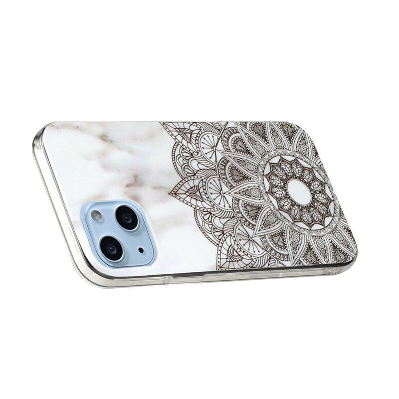 Cover iPhone 13 Mini Geometrie Di Marmo