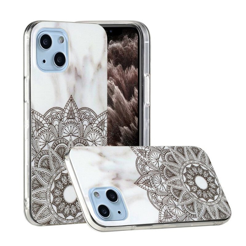 Cover iPhone 13 Mini Geometrie Di Marmo