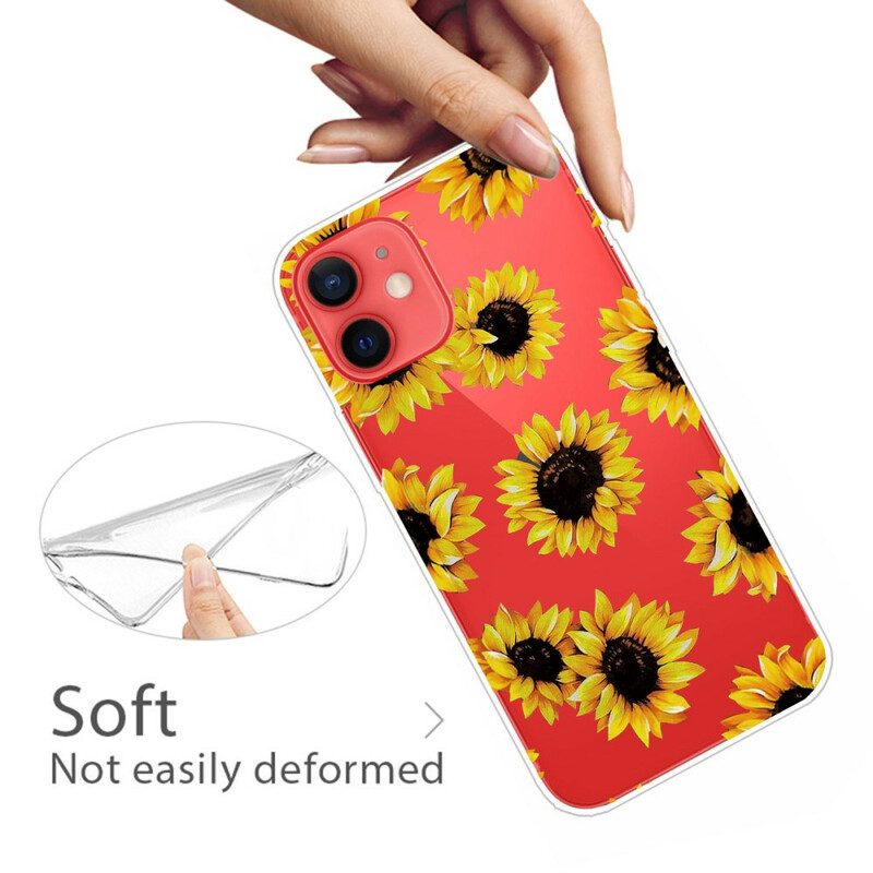 Cover iPhone 13 Mini Girasoli